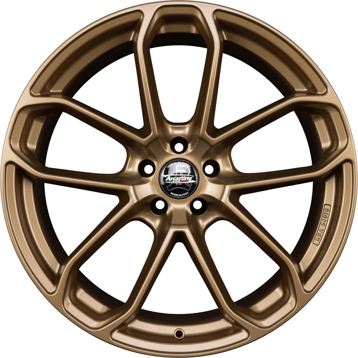 Arcasting Caesar matt bronze Alufelge 9.5x21 Zoll ET19 LK 5x112 ML66.6 – Bild 2