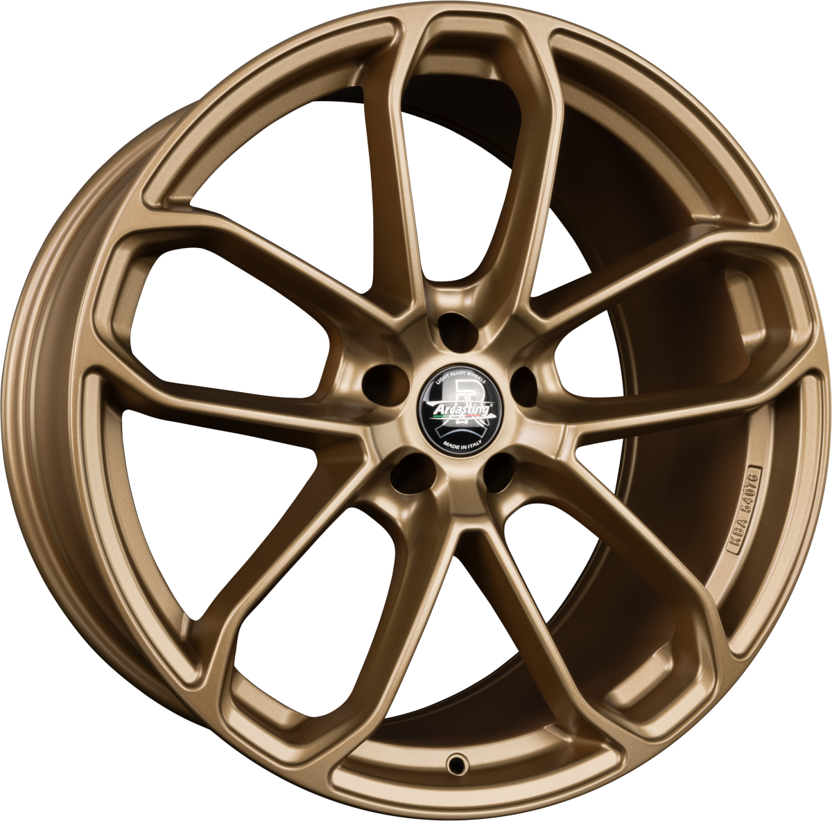 Arcasting Caesar matt bronze Alufelge 9.5x21 Zoll ET19 LK 5x112 ML66.6 – Bild 3