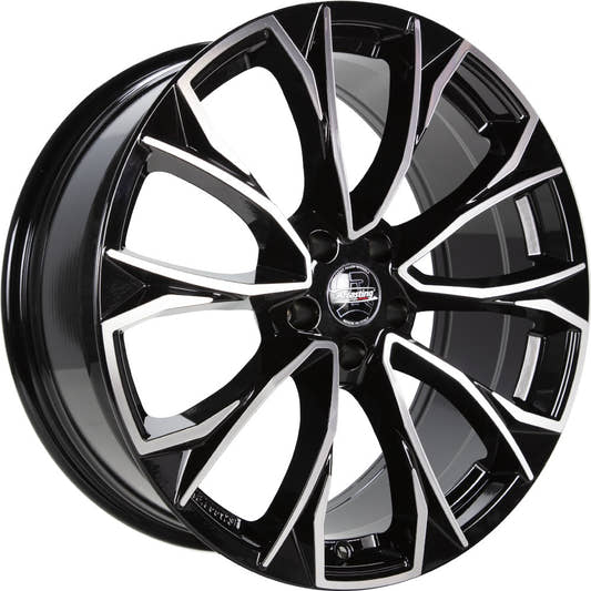 Arcasting Century nero machined 8.5x20 ET43 - LK5/112 ML66.6