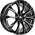 Arcasting Century nero machined 8.5x20 ET43 - LK5/112 ML66.6