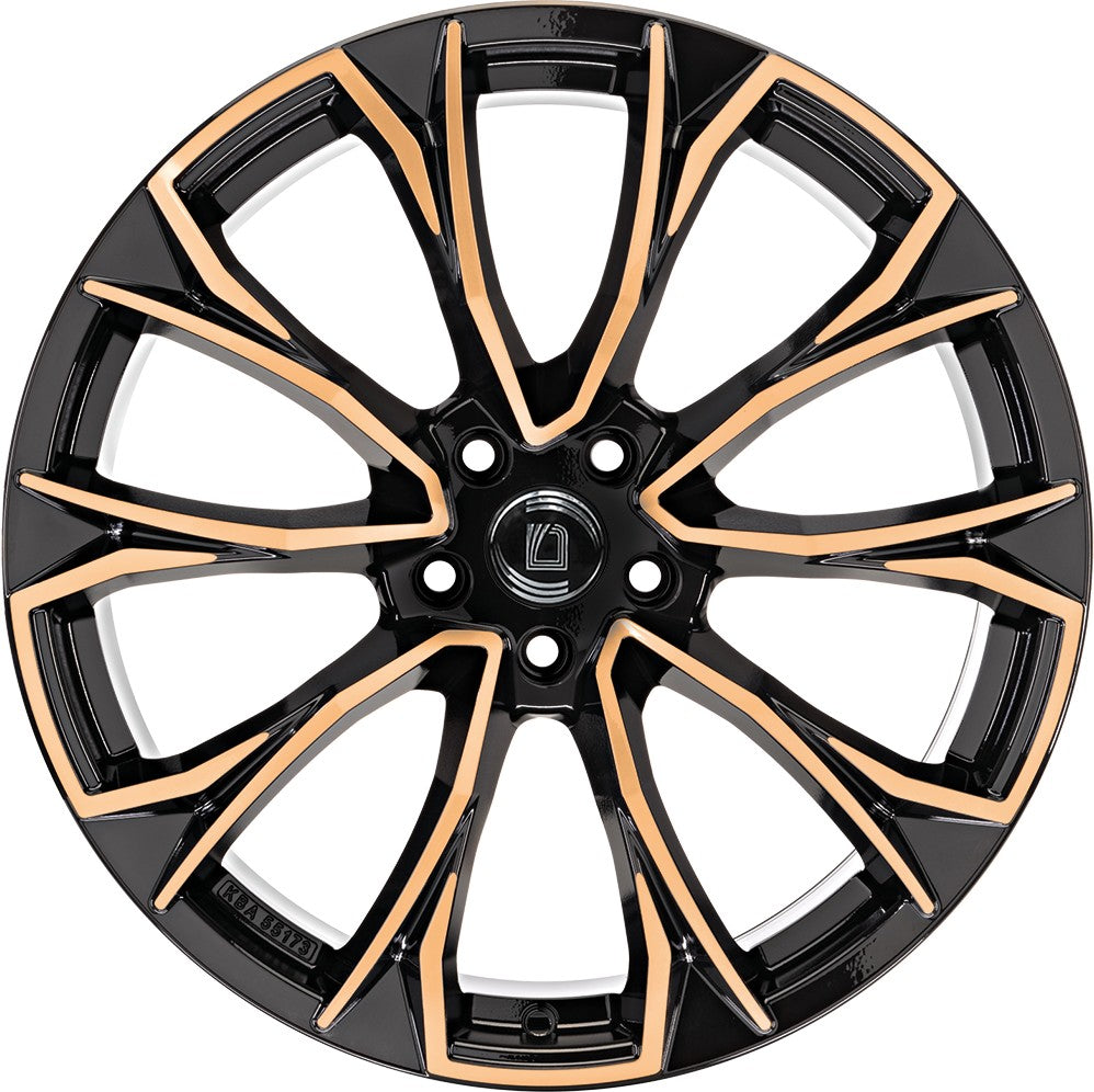 Arcasting Century neros bronze machined Alufelge 8.5x20 Zoll ET30 LK 5x112 ML66.6 – Bild 2