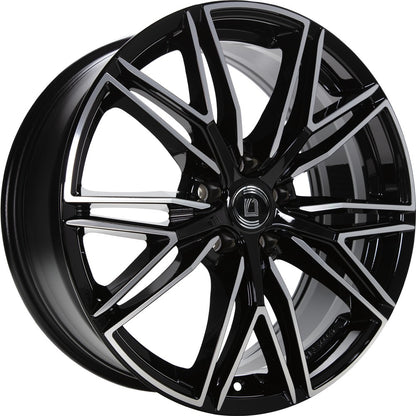 Arcasting Predator neros machined 8x19 ET25 - LK5/112 ML66.6
