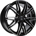 Arcasting Predator neros machined 8x19 ET35 - LK5/112 ML66.6