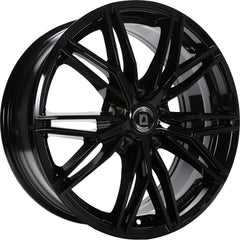 Arcasting Predator neros Alufelge 8x19 Zoll ET40 LK 5x108 ML67.1