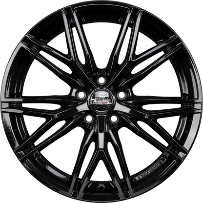 Arcasting Predator neros Alufelge 8x19 Zoll ET35 LK 5x112 ML66.6 – Bild 3