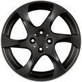 Lorinser Speedy Schwarz Matt Hornpoliert Alufelge 7x17 Zoll ET40 LK 4x100 ML60.1