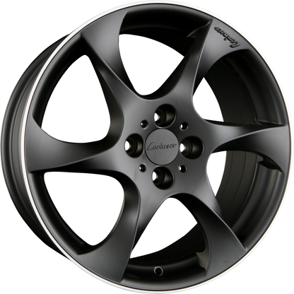 Lorinser Speedy Schwarz Matt Hornpoliert Alufelge 7x17 Zoll ET40 LK 4x100 ML60.1 – Bild 2