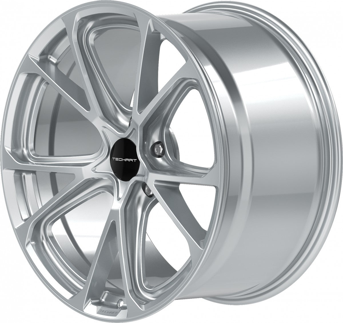 Proline Techart Formula VI arctic silver Alufelge 10x22 Zoll ET56 LK 5x130 ML71.5 – Bild 9