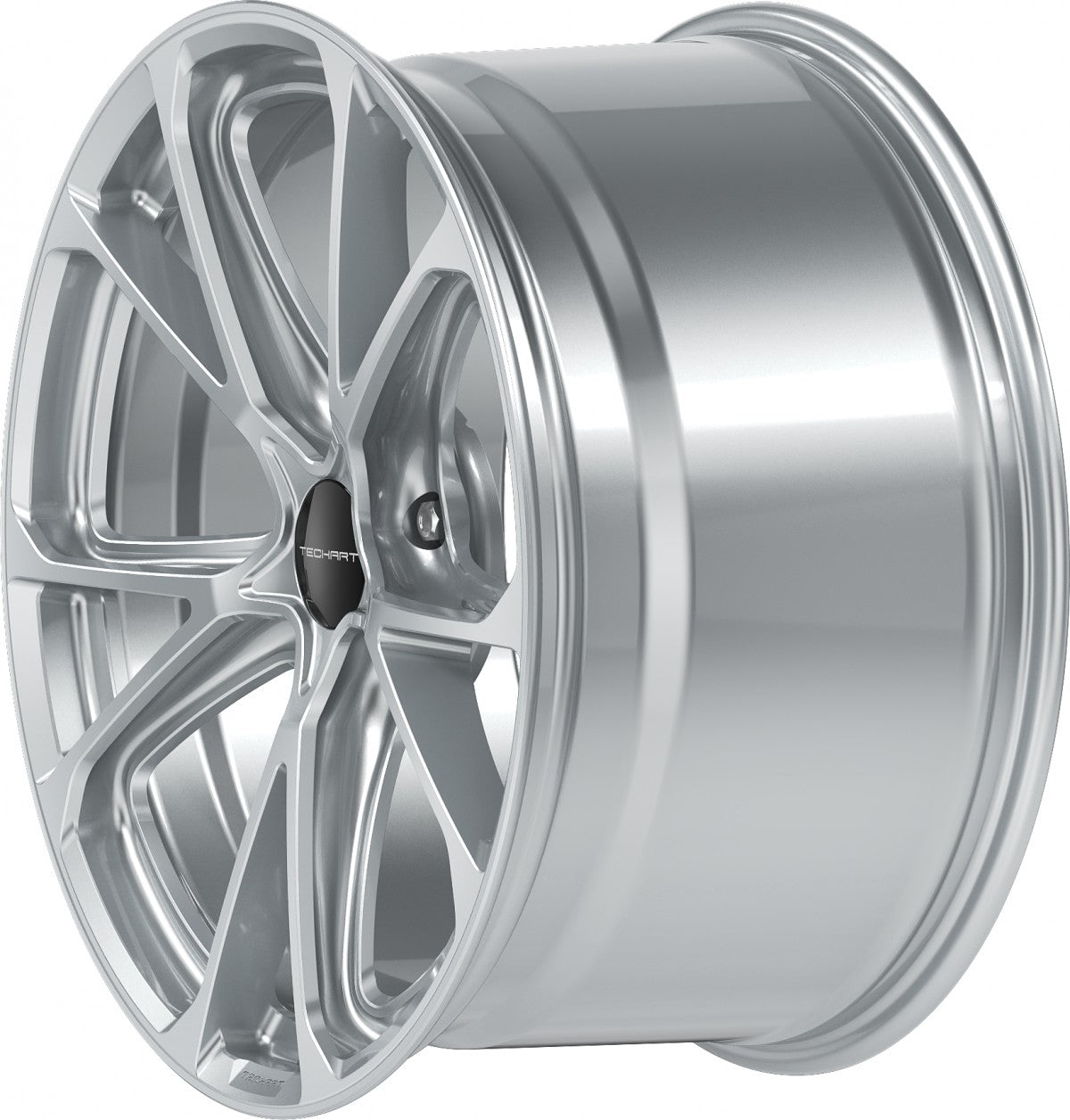 Proline Techart Formula VI arctic silver Alufelge 10x22 Zoll ET56 LK 5x130 ML71.5 – Bild 10
