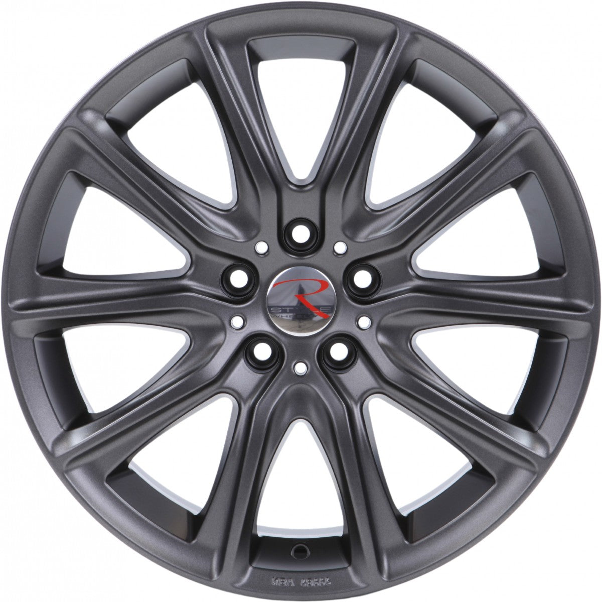 R-Style Wheels SR13 graphit matt Alufelge 6.5x16 Zoll ET54 LK 5x112 ML66.6 – Bild 2