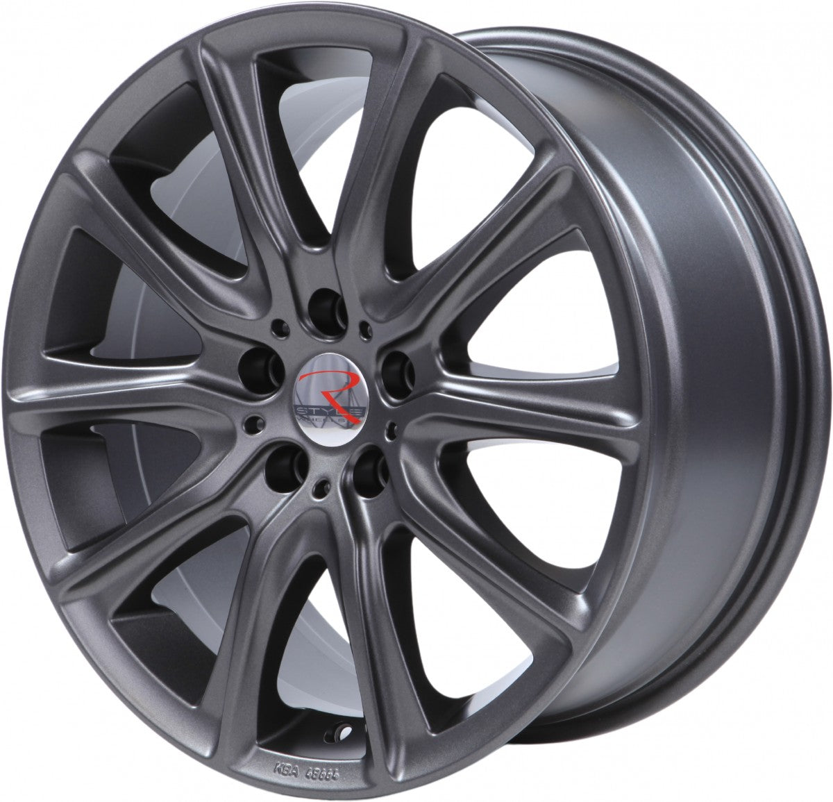R-Style Wheels SR13 graphit matt Alufelge 6.5x16 Zoll ET54 LK 5x112 ML66.6 – Bild 5