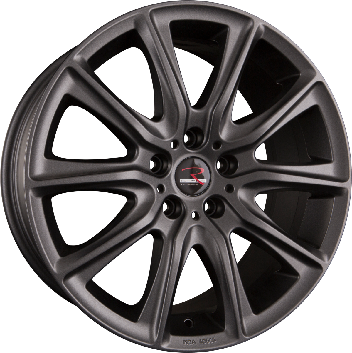 R-Style Wheels SR13 Graphite Matt Alufelge 6.5x16 Zoll ET50 LK 5x120 ML65.1 – Bild 2