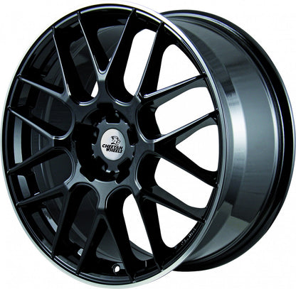 Cheetah Wheels CV.03 black horn polished 8x18 ET45 - LK5/114.3 ML70.4