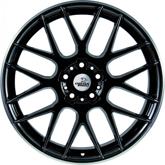 Cheetah Wheels CV.03 black horn polished 8.5x19 ET38 - LK5/112 ML70.4