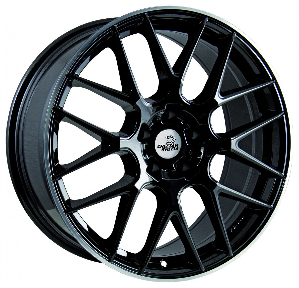 Cheetah Wheels CV.03 black horn polished Alufelge 8.5x20 Zoll ET30 LK 5x112 ML70.4