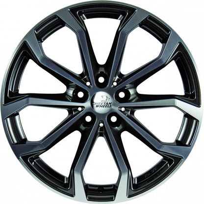 Cheetah Wheels CV.04 anthrazit polished 8x18 ET30 - LK5/112 ML70.4
