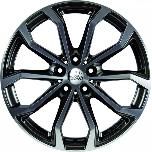 Cheetah Wheels CV.04 anthrazit polished 8x18 ET30 - LK5/112 ML70.4