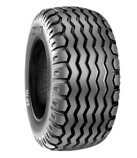 BKT Komplettrad 15.0/55-17 134A8 AW705 auf Felge 6/205/161 ET-40 B2 Silber