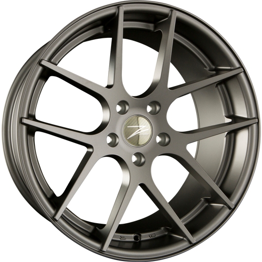Z-Performance ZP.07 (HS270) Matt Gunmetal Alufelge 9x18 Zoll ET38 LK 5x120 ML72.6 – Bild 2