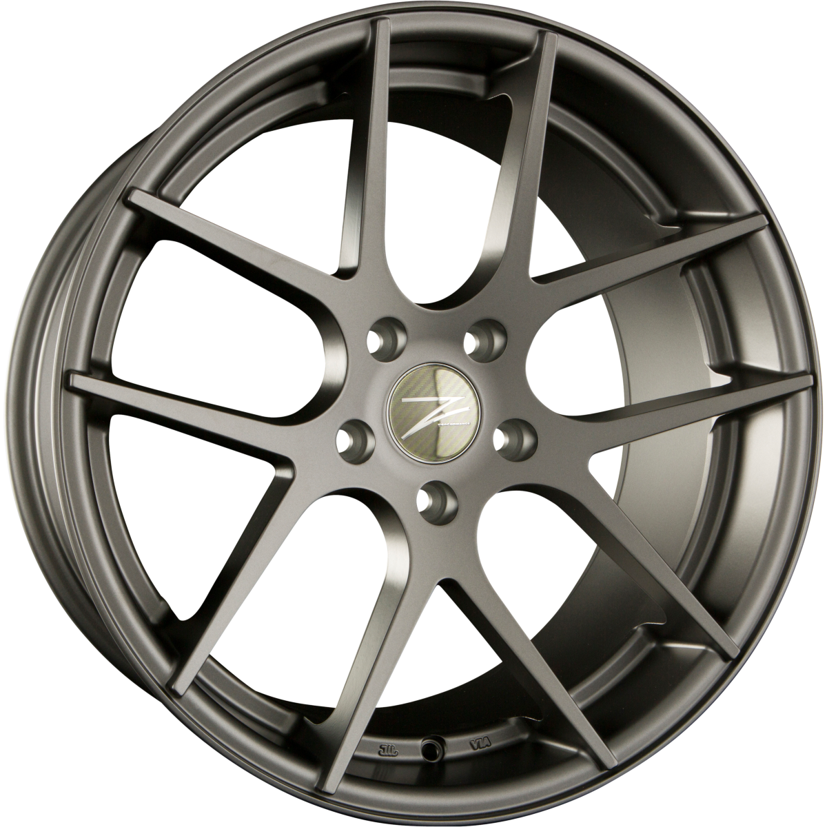 Z-Performance ZP.07 (HS270) Matt Gunmetal Alufelge 9x18 Zoll ET38 LK 5x120 ML72.6 – Bild 2