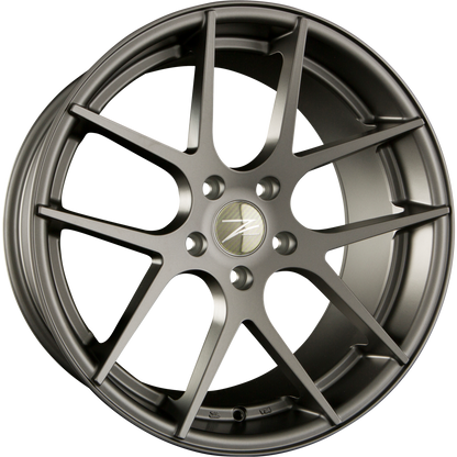 Z-Performance ZP.07 (HS270) Matt Gunmetal Alufelge 9x18 Zoll ET38 LK 5x120 ML72.6 – Bild 2