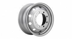 TIA wheels Stahlfelge 7.50x22.5 Zoll 10/335/281 ET147 M22 26 MZ Silber RAL9006 lackiert