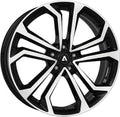 Akoni AK04 black polished Alufelge 8x19 Zoll ET39 LK 5x112 ML66.6