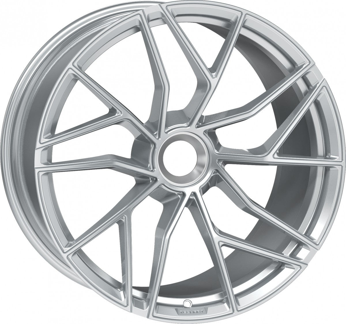 Proline Techart Formula VII Race arctic silver Alufelge 9.5x20 Zoll ET42 LK 1x1 ML84