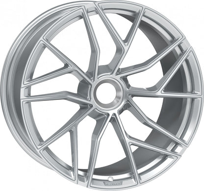 Proline Techart Formula VII Race arctic silver Alufelge 9.5x20 Zoll ET42 LK 1x1 ML84