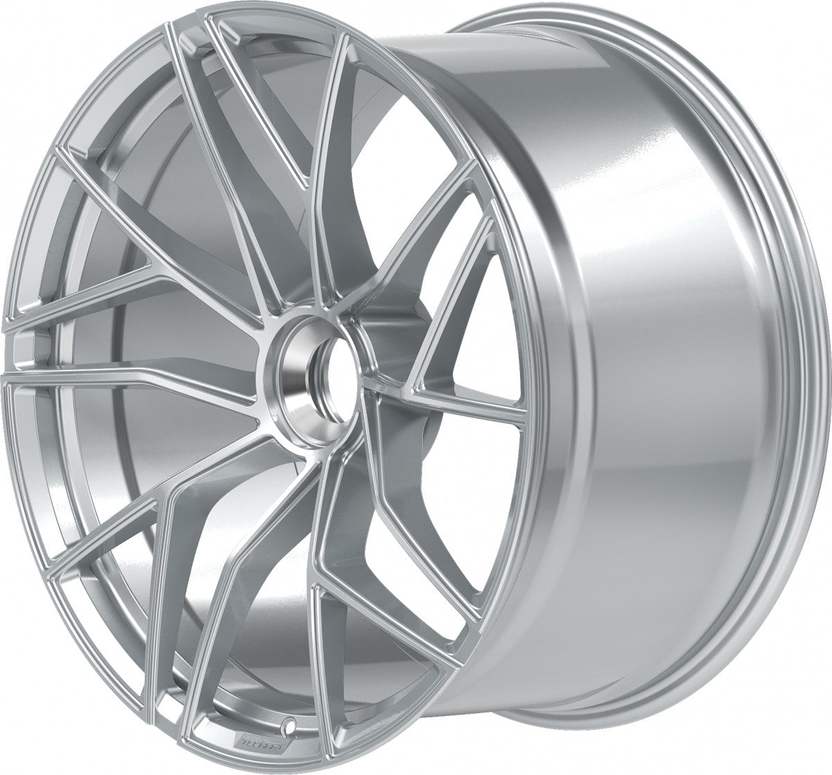 Proline Techart Formula VII Race arctic silver Alufelge 9.5x20 Zoll ET42 LK 1x1 ML84 – Bild 9