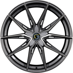 Schmidt REVOLUTION Twentyone Titan Brushed Alufelge 8.5x19 Zoll ET36 LK 5x112 ML66.6