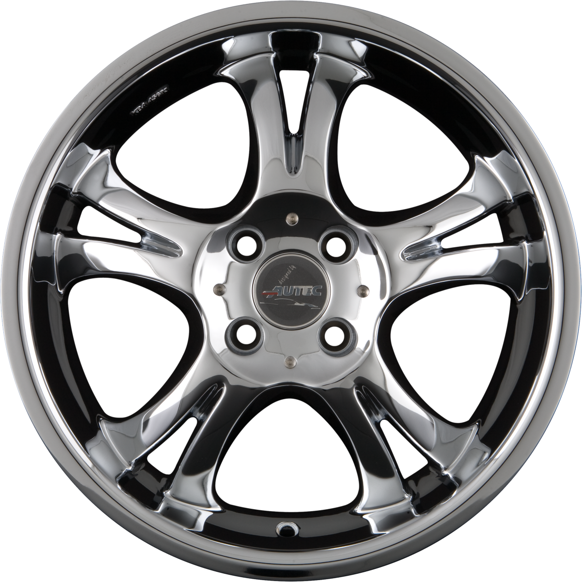Autec Opal Chrom Alufelge 7.5x17 Zoll ET35 LK 4x100 ML70
