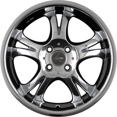 Autec Opal Chrom Alufelge 7.5x17 Zoll ET35 LK 4x100 ML70