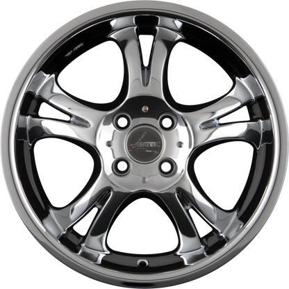 Autec Opal Chrom Alufelge 7.5x17 Zoll ET35 LK 4x100 ML70