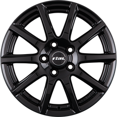 Rial Milano Diamant-Schwarz Alufelge 6.5x16 Zoll ET45 LK 5x114.3 ML64.1