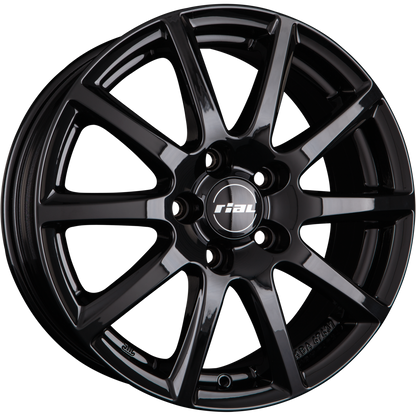 Rial Milano Diamant-Schwarz Alufelge 6.5x16 Zoll ET45 LK 5x114.3 ML64.1 – Bild 2