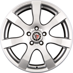 Platin P 55 Silber Alufelge 6.5x16 Zoll ET40 LK 5x127 ML71.6