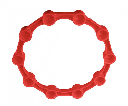 checkpoint Radmuttersicherung SAFEWHEEL ROT 32/33 mm, 10 Bolzen, LKD 335 – Bild 2