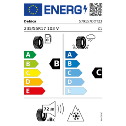 Debica Navigator 3 XL 3PMSF DOT23 235/55 R17 103V Ganzjahr DOT 2023 – Bild 2
