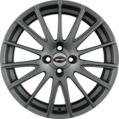 Team Dynamics Jet-GT Matt Graphite Alufelge 7.5x18 Zoll ET35 LK 4x100 ML63.4