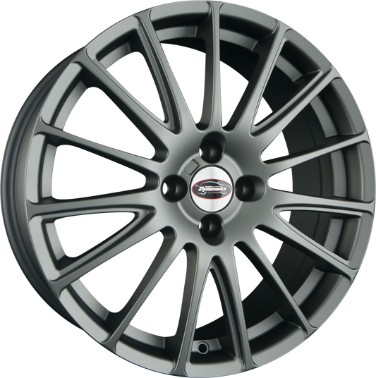 Team Dynamics Jet-GT Matt Graphite Alufelge 7.5x18 Zoll ET35 LK 4x100 ML63.4 – Bild 2