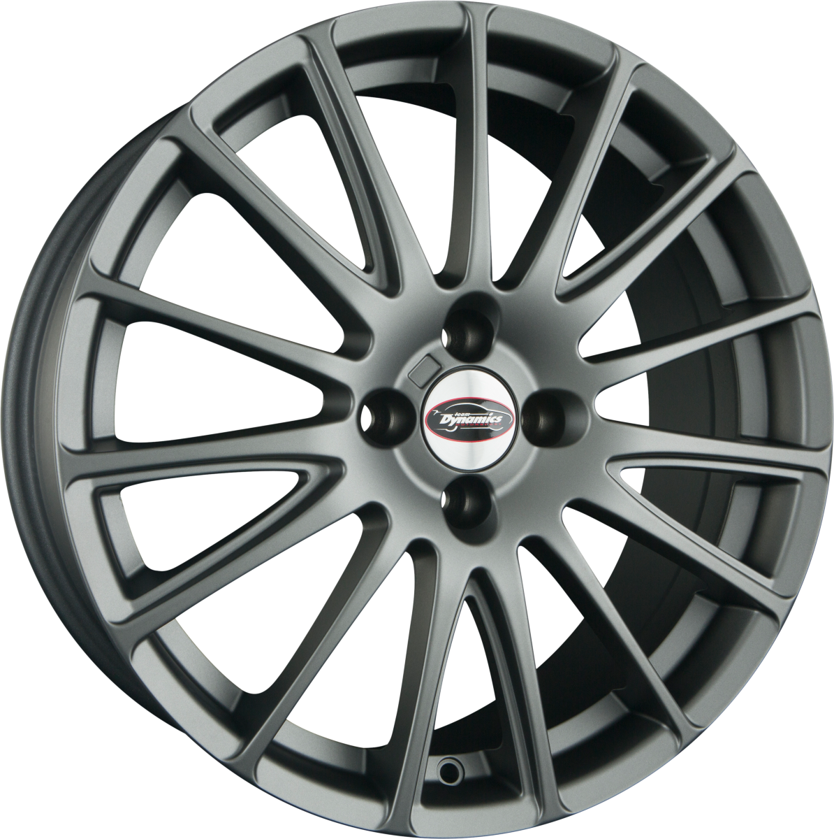 Team Dynamics Jet-GT Matt Graphite Alufelge 7.5x18 Zoll ET35 LK 4x100 ML63.4 – Bild 2