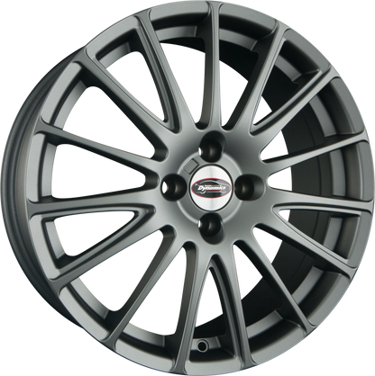 Team Dynamics Jet-GT Matt Graphite Alufelge 7.5x18 Zoll ET35 LK 4x100 ML63.4 – Bild 2