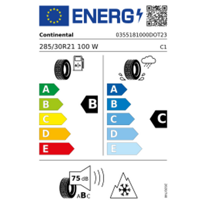Continental WinterContact TS 860 S FR Elect XL 3PMSF DOT23 285/30 R21 100W Winter DOT 2023 – Bild 4