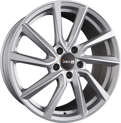 Avus Racing AC-518 Hyper Silver Alufelge 6x15 Zoll ET38 LK 4x100 ML73.1 – Bild 2