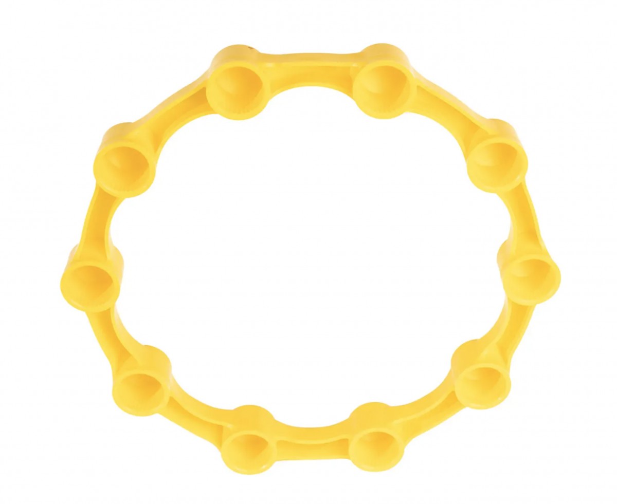 checkpoint Radmuttersicherung SAFEWHEEL GELB 32-33 mm, 10 Bolzen, LKD 335 – Bild 2