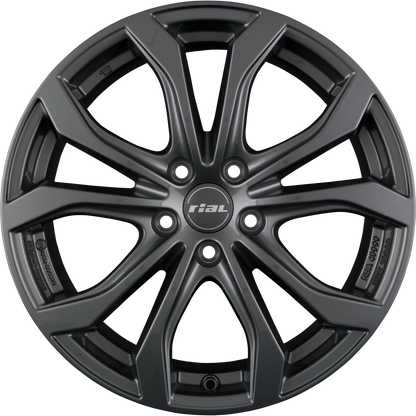 Alutec W10X Graphit Alufelge 8x18 Zoll ET40 LK 5x114.3 ML70.1