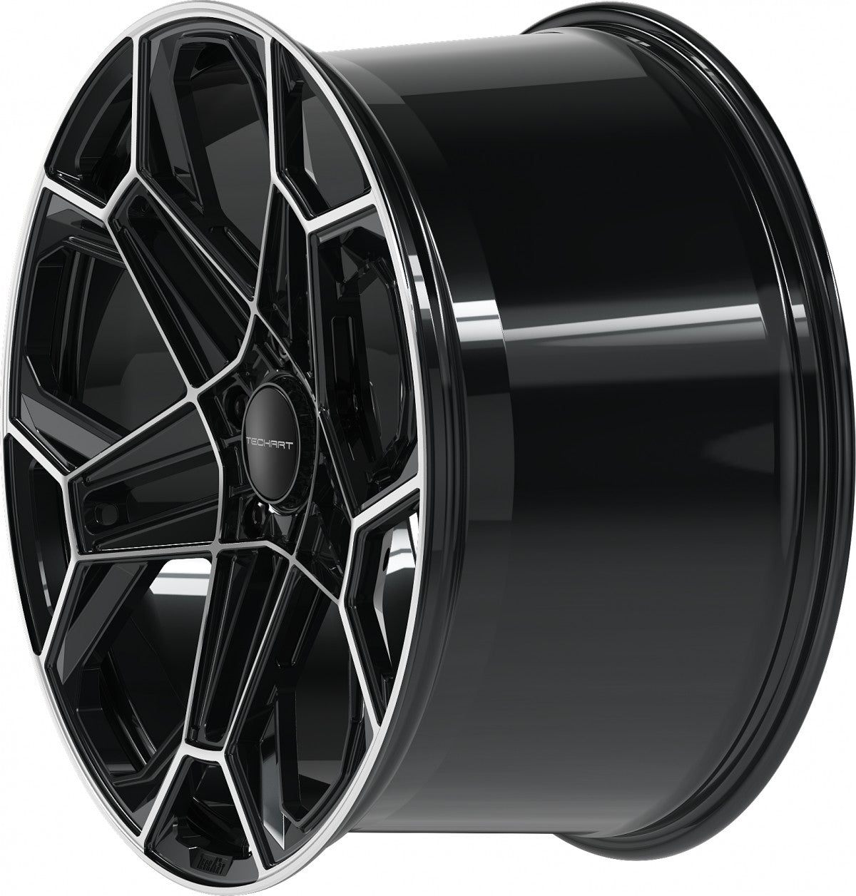 Proline Techart Daytona II black polished Alufelge 9x21 Zoll ET43 LK 5x130 ML71.5 – Bild 10