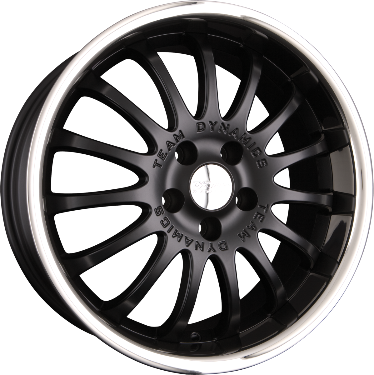 Team Dynamics Equinox Racing-Flat-Black + Edelstahltiefbettring Alufelge 9x18 Zoll ET35 LK 5x112 ML73.1 – Bild 2