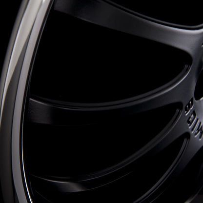 Team Dynamics Equinox Racing-Flat-Black + Edelstahltiefbettring Alufelge 9x18 Zoll ET35 LK 5x112 ML73.1 – Bild 5